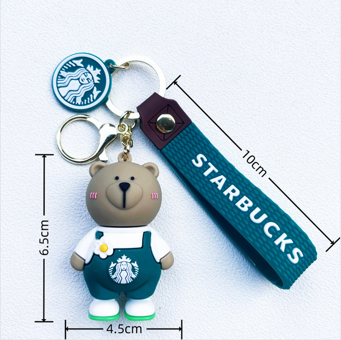 Wholesale PVC Cartoon Doll Keychain JDC-KC-WuYi169