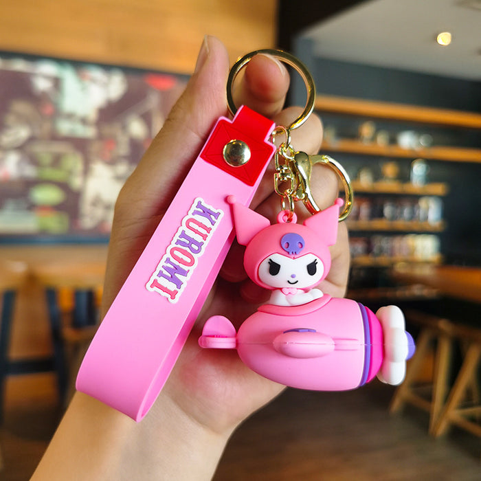 Wholesale Cartoon Doll Silicone Keychain JDC-KC-Tingm205