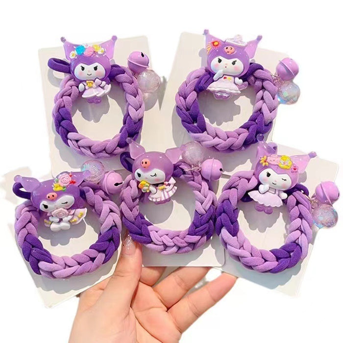 Wholesale Children's Cartoon Woven Fabric Hair Rope JDC-HS-Junwu004