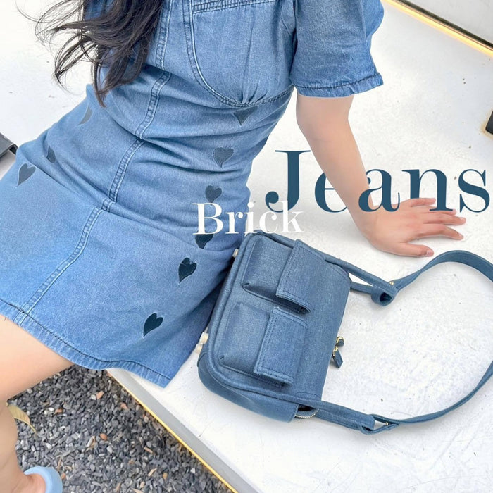 Wholesale Canvas Shoulder Crossbody Bag JDC-SD-KuaiKe004