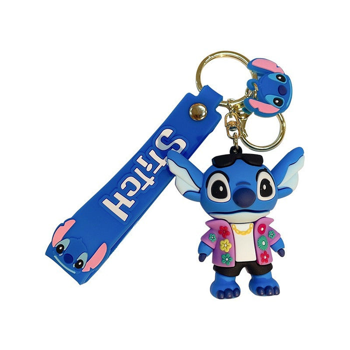 Wholesale Silicone Cartoon Doll Keychain JDC-KC-MingT232