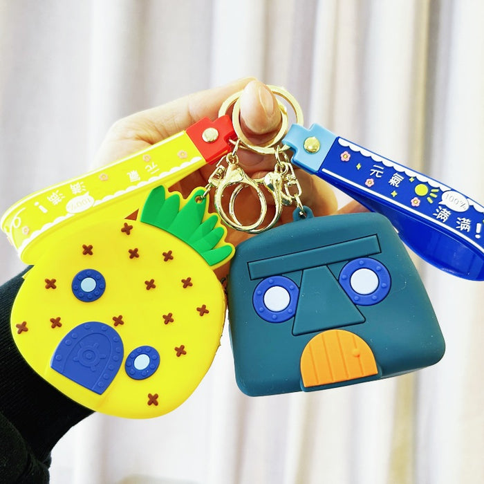 Wholesale Creative Cartoon Coin Purse Keychain JDC-KC-WuYi007