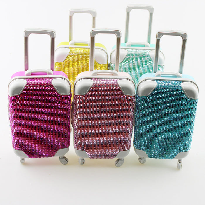 Wholesale Plastic Diamond Mini Luggage Storage Box JDC-SB-TouMS001