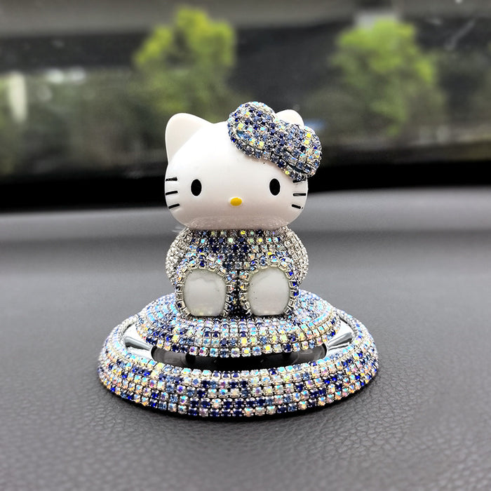 Wholesale Cute cat-shaped solid perfume car accessories