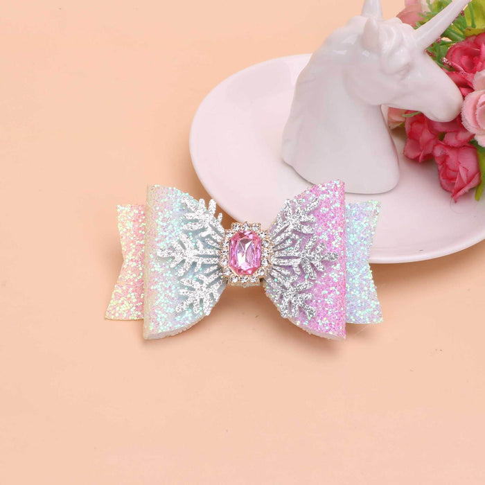 Wholesale Children Rhinestone Bow Hairpin JDC-HC-Bais006