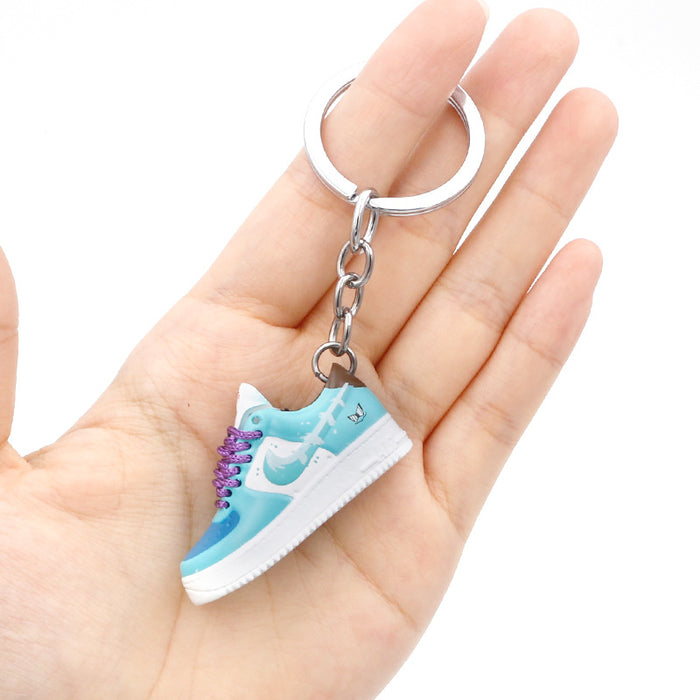 Wholesale PVC Shoe Model Keychain JDC-KC-QLPing004