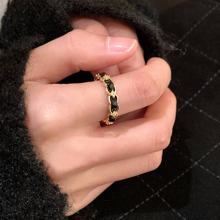 Wholesale Pearl Zircon Open Ring Women's Finger Ring Fashion Personalized Ring