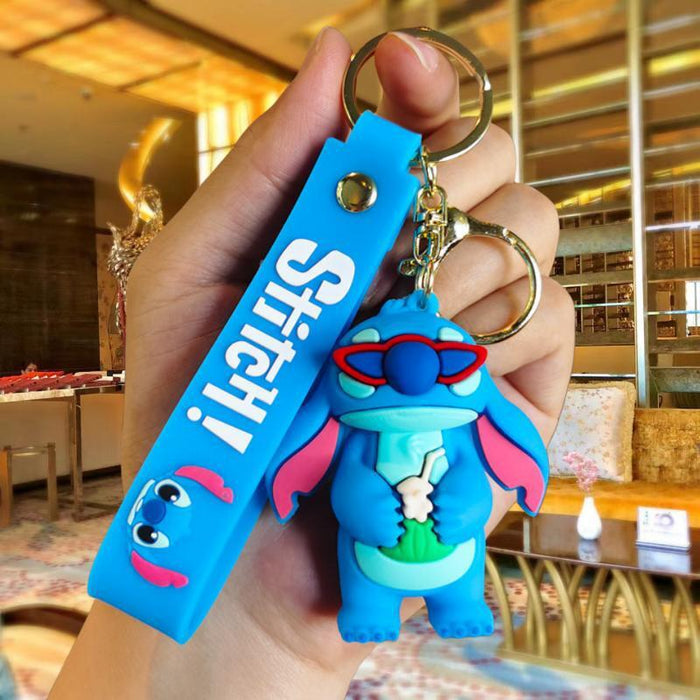 Wholesale Silicone Cartoon Keychain JDC-KC-MingT240