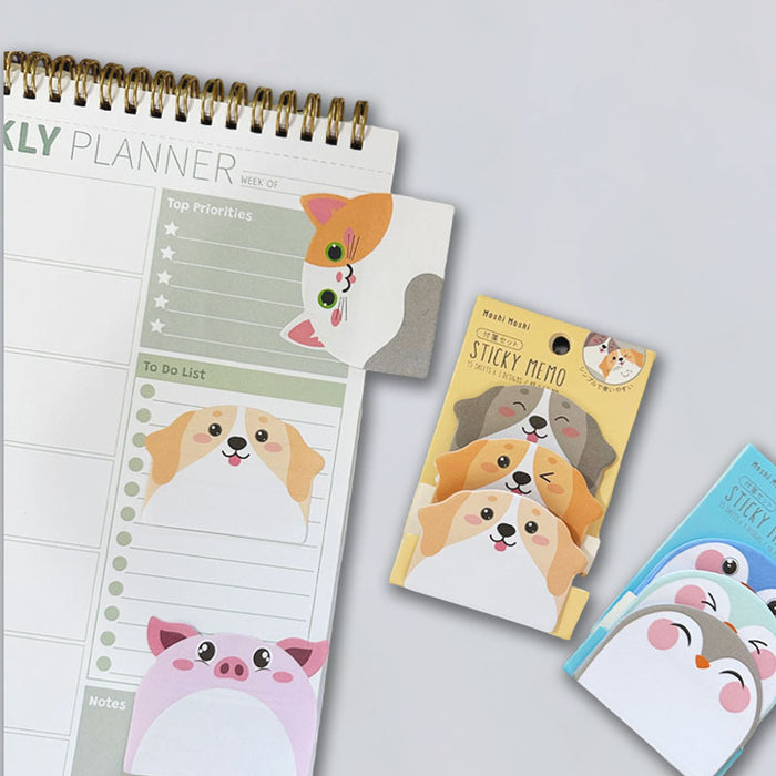 Wholesale Cartoon Alien Animal Sticky Note Set