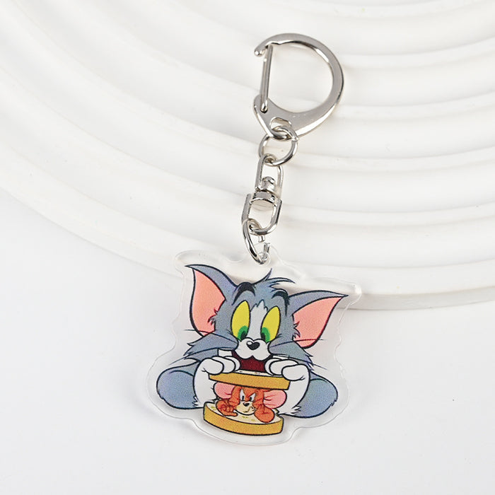 Wholesale Cute Cartoon Acrylic Keychain JDC-KC-XBK003