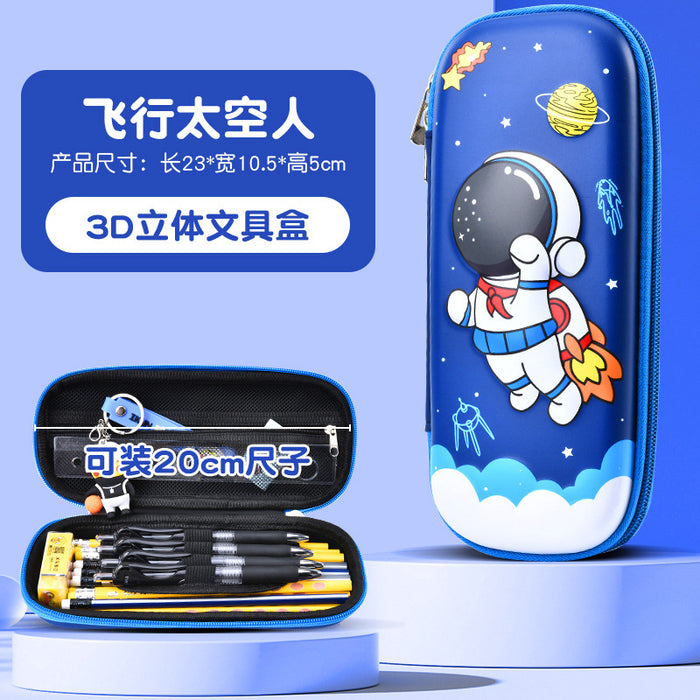 Wholesale Cartoon Pencil Case for Primary School Students Large Capacity Storage