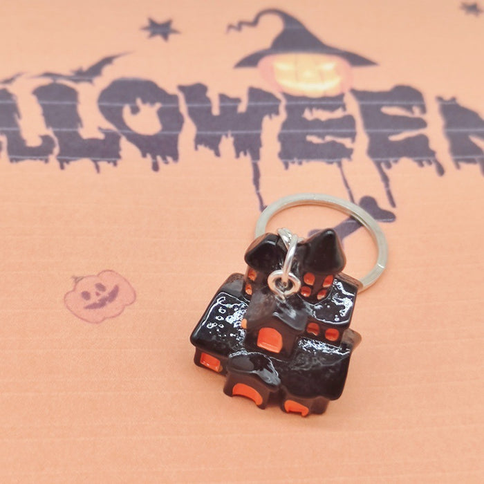 Wholesale 10PCS Halloween 3D Cartoon Resin Keychain JDC-KC-TYS017