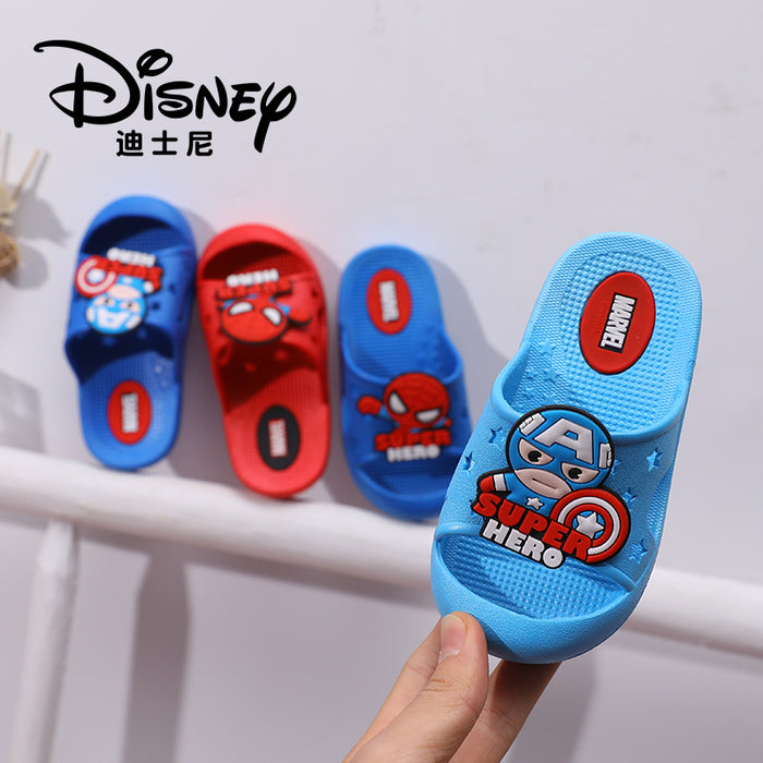 Wholesale Cartoon  Baby Slippers Non-slip Home Indoor and Outdoor Wear Beach Hole Shoes