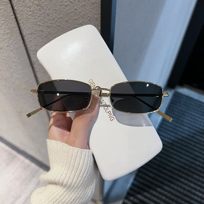 Wholesale Retro sunglasses, trendy polarized sunglasses, driving personality, small frame square glasses