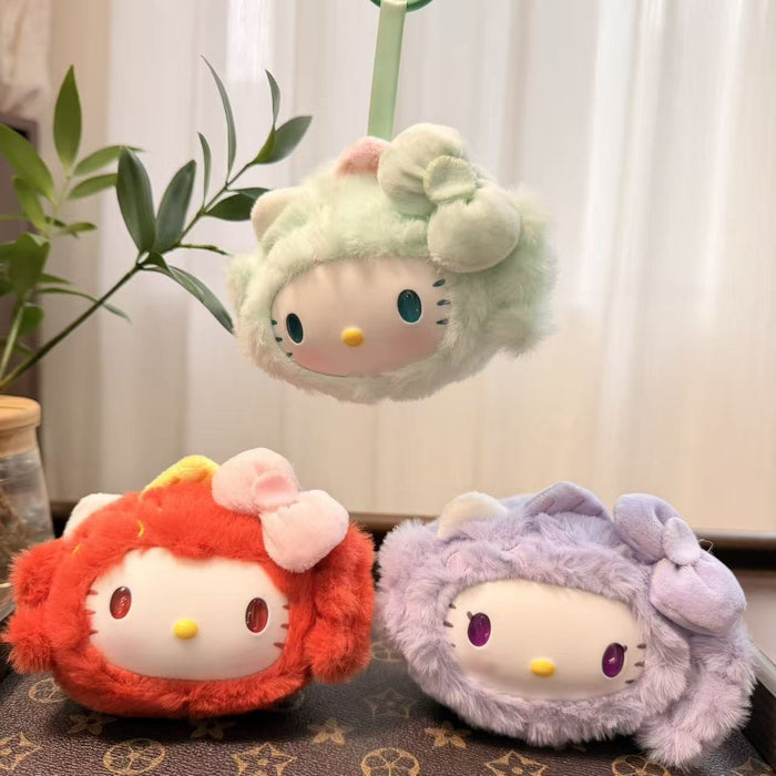 Wholesale Koi series vinyl plush doll keychain