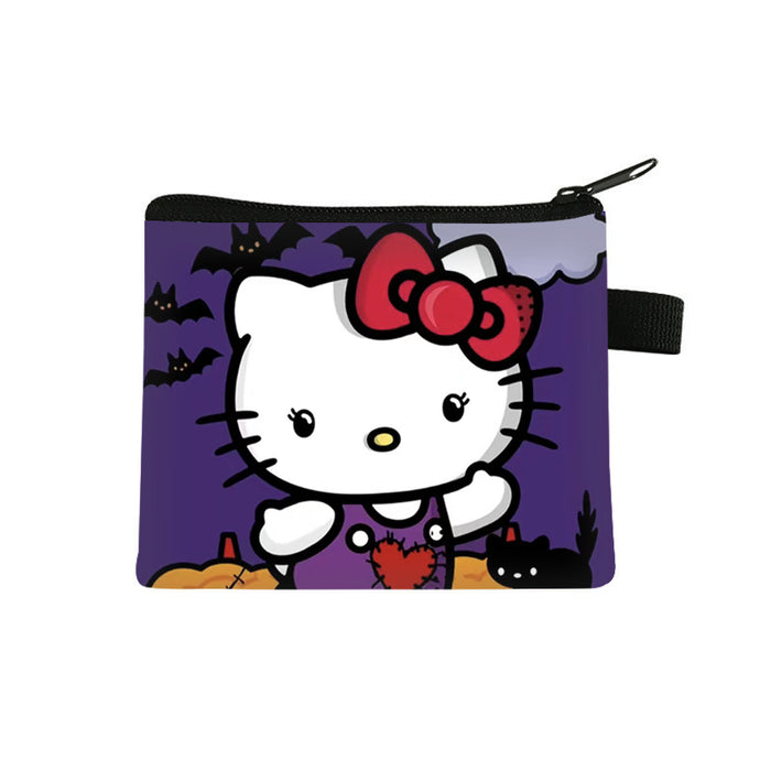 Wholesale Halloween Three High Value Coin Purse Girls Cute Fashion Wallet Cartoon Zipper Earphone Bag JDC-WT-Changs002