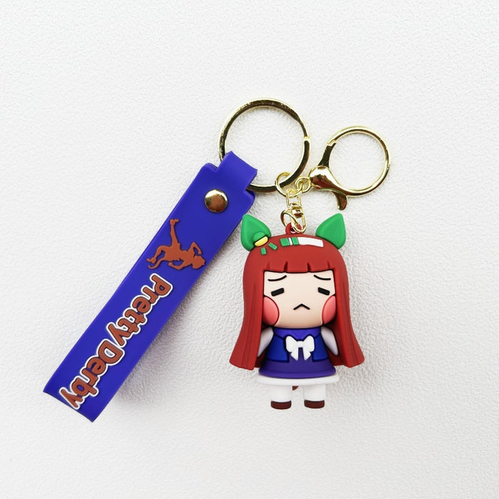 Wholesale Cartoon Doll Silicone Keychain (F) JDC-KC-Chucheng005