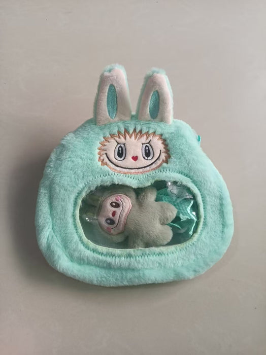 Wholesale Plush Cartoon Children' s Bag Cute Little Girl Doll Handbag Shoulder Bag