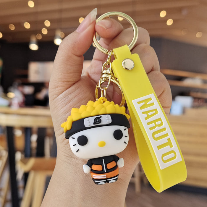 Wholesale Cartoon Doll Silicone Keychain (S) JDC-KC-ZhuoRan004