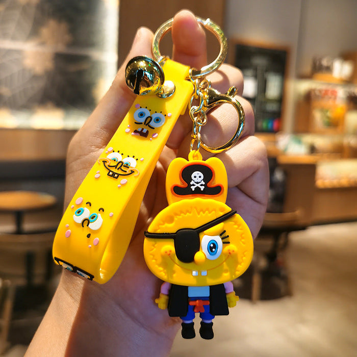 Wholesale silicone cute animation key chain （F） JDC-KC-YMeng011