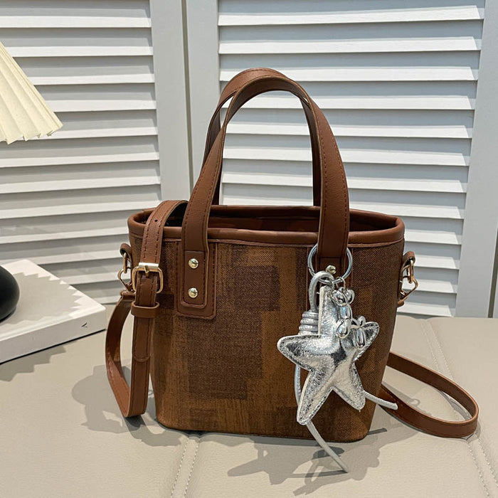 Wholesale Pu Leather Street Fashion Crossbody Bag Horizontal Square Handbag Fashion Accessory