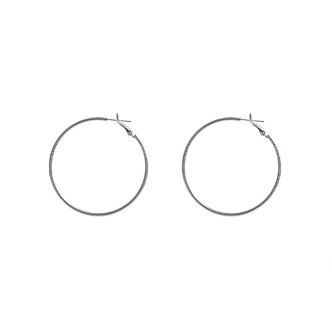 Wholesale Exaggerated Plain Hoop Earrings High-end JDC-ES-XDN008