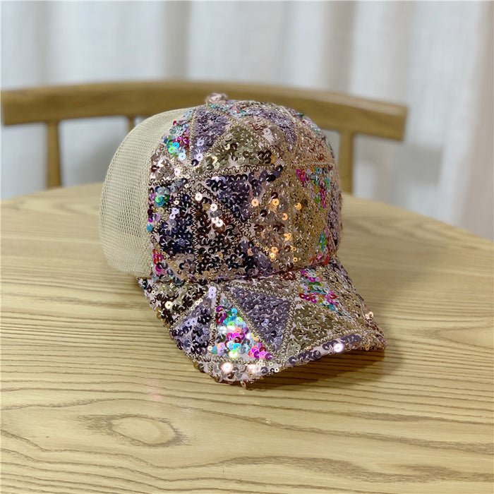 Wholesale Mesh Hat Thin Peaked Cap Trendy Ins Baseball Cap Large Brim