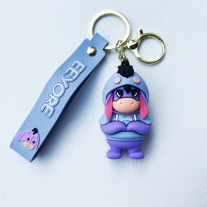 Wholesale PVC Cartoon Doll Keychain JDC-KC-ChuC011