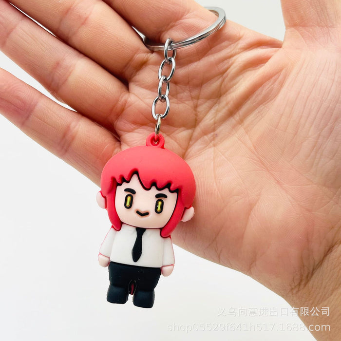 Wholesale Cartoon Creative Anime PVC Soft Keychain JDC-KC-XiangY068