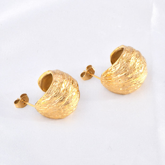 Wholesale Fashion C-Shaped Earrings,  Sophisticated and Elegant Ear Accessories