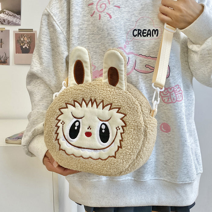 Wholesale Cartoon  Children' s Plush Toy Backpack Cute Cartoon Doll Backpack