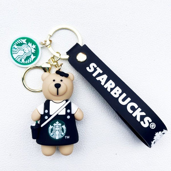 Wholesale PVC Cartoon Doll Keychain JDC-KC-WuYi107