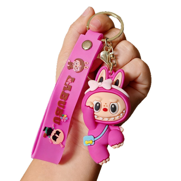 Wholesale Cute cartoon silicone keychain