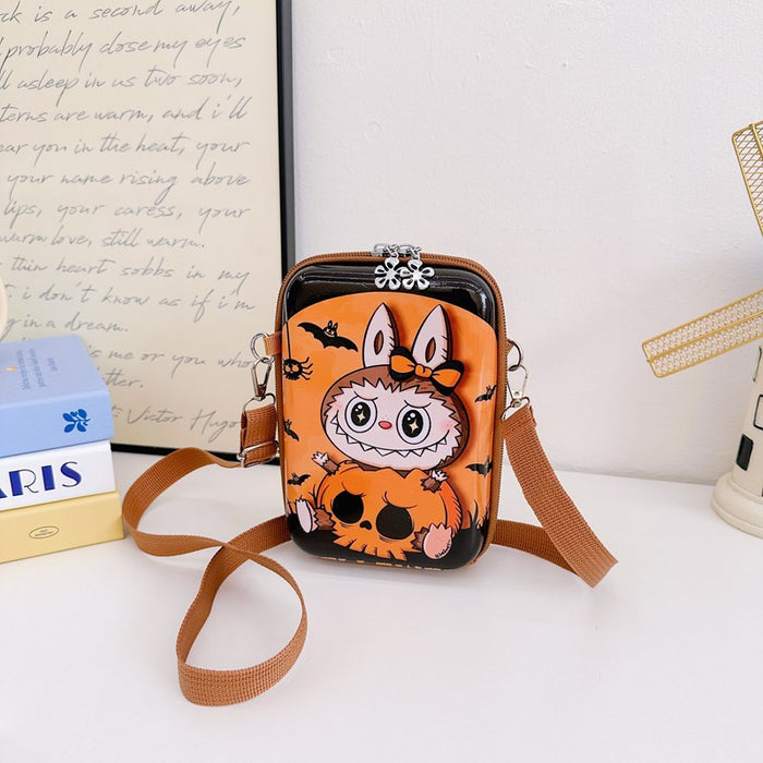 Wholesale Parent-child shoulder bag,  fashionable mobile phone bag fresh and sweet cartoon children' s shoulder messenger bag