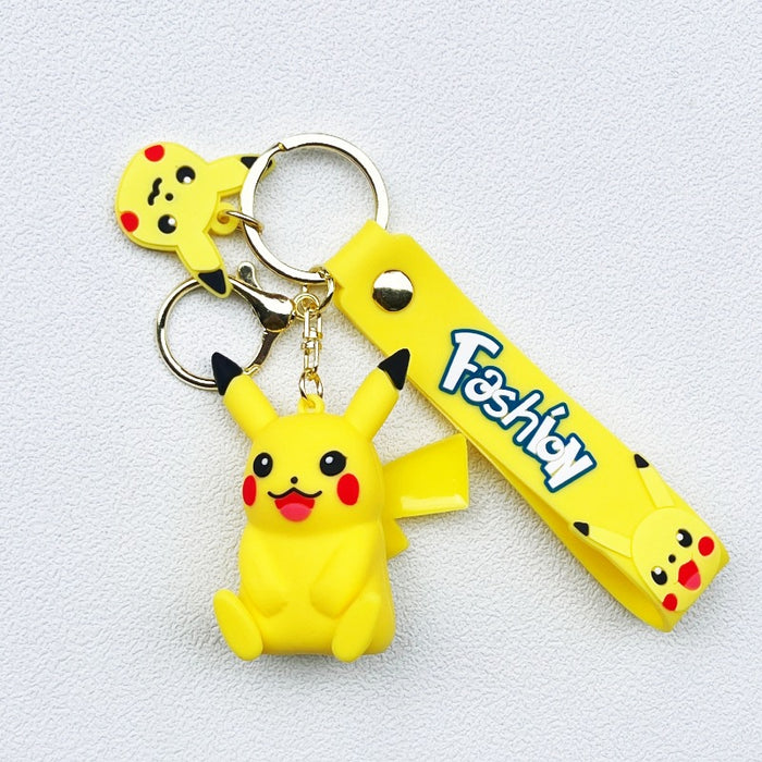 Wholesale PVC Cartoon Doll Keychain JDC-KC-WuYi126