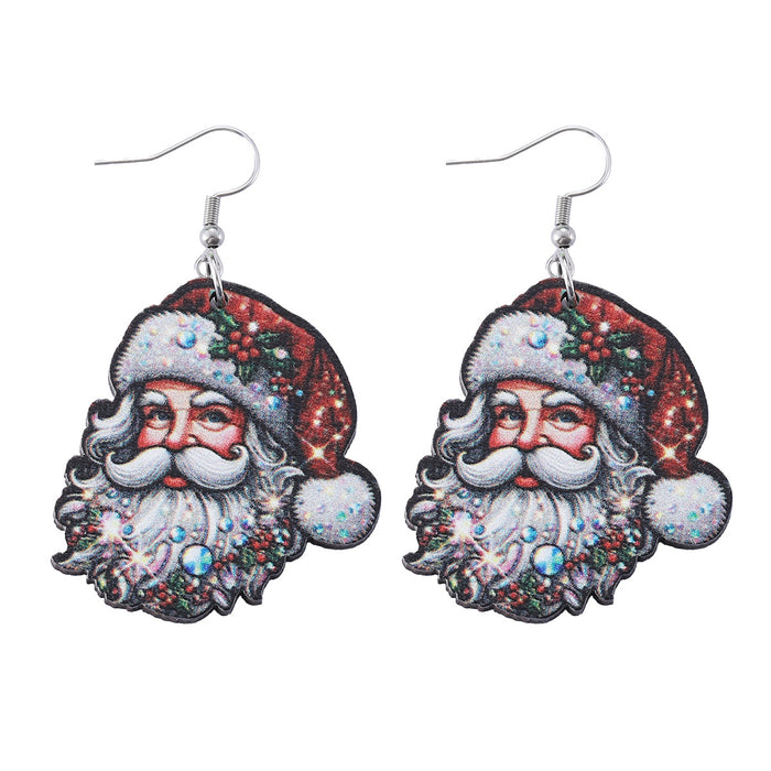 Wholesale Cute and quirky Christmas pendant earrings