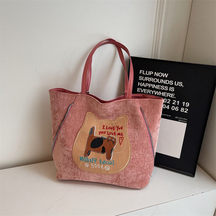 Wholesale Small niche design casual large capacity fashionable versatile commuting tote bag