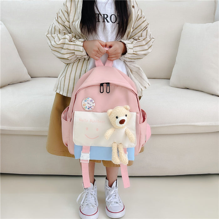 Wholesale Canvas Children's Stylish Small Backpack JDC-BP-YuanDuo024