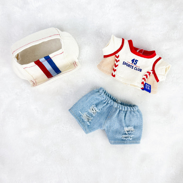 Wholesale Baby clothes accessories sportswear baseball suit blind box pendant clothes