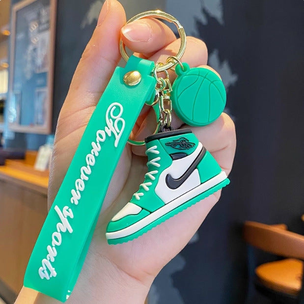 Wholesale Chic Slipper Keychain Metal Keyring Bag Charm MOQ≥2