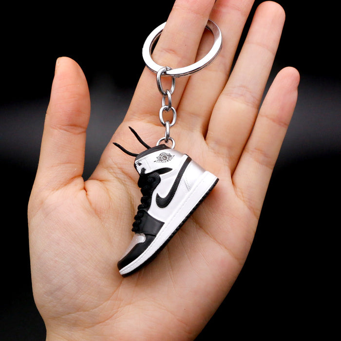 Wholesale PVC Mini Basketball Shoe Keychain JDC-KC-QLPing008