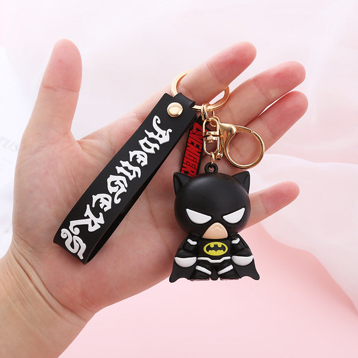 Wholesale Cute Cartoon Soft Rubber Doll Keychain JDC-KC-BoYue009