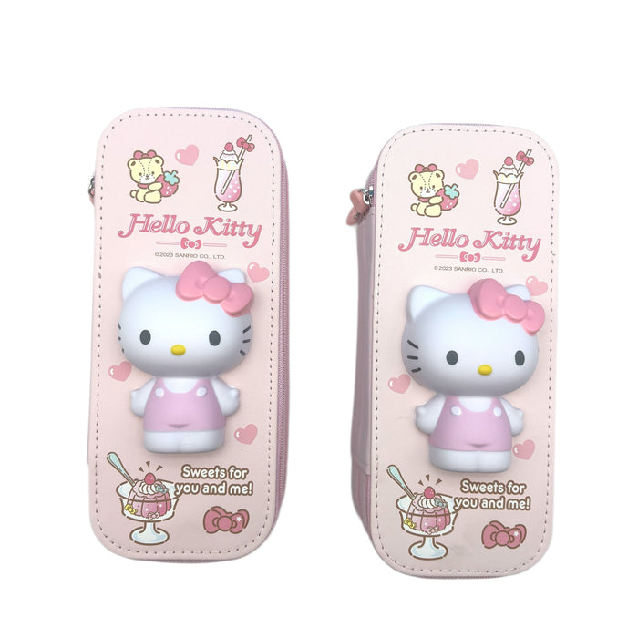 Wholesale New Stress Relief Pencil Case Double-Layer Pen Box