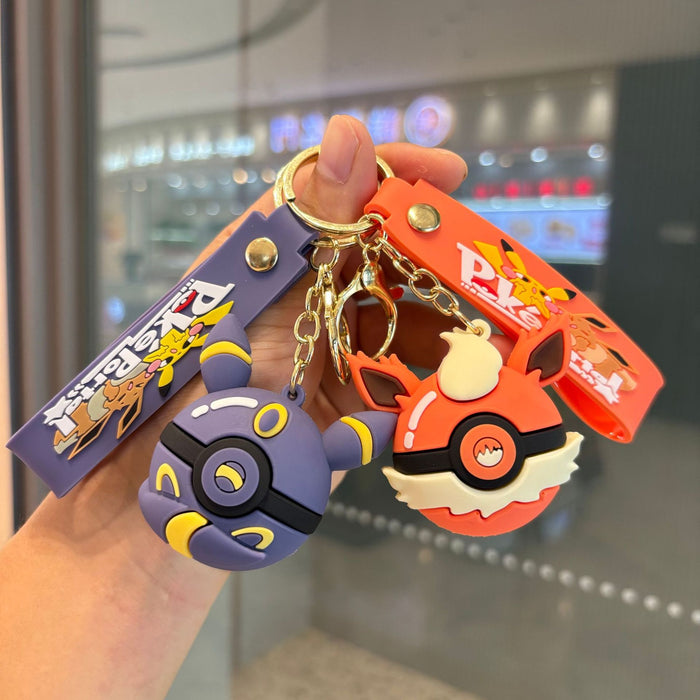 Wholesale Cute ball keychain doll backpack charm