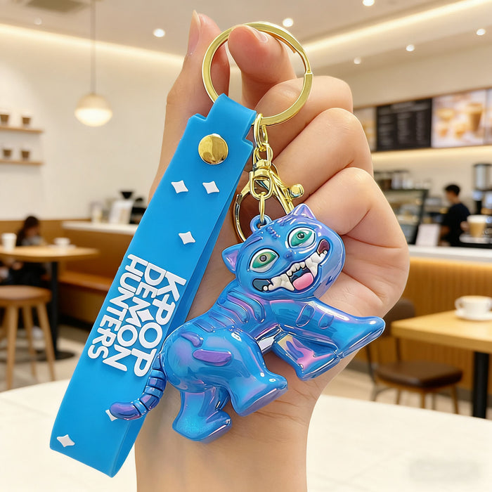 Wholesale Cartoon Silicone PVC Keychain Bag Charm Gift for Party MOQ≥2
