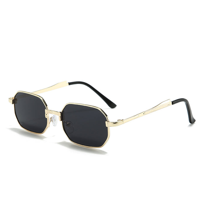 Wholesale New personalized sunglasses, retro polygonal sunglasses, street photography fashion sunglasses