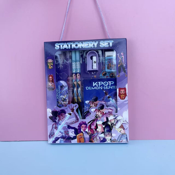 Wholesale  6 Piece Stationery Gift Set For Students Chic Kpop Office Decor Boutique Resale