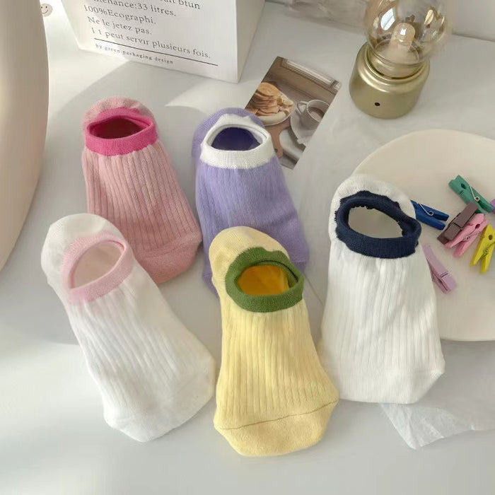 Wholesale Socks, boat socks, thin socks, no drop, breathable heel, shallow mouth, boneless short socks