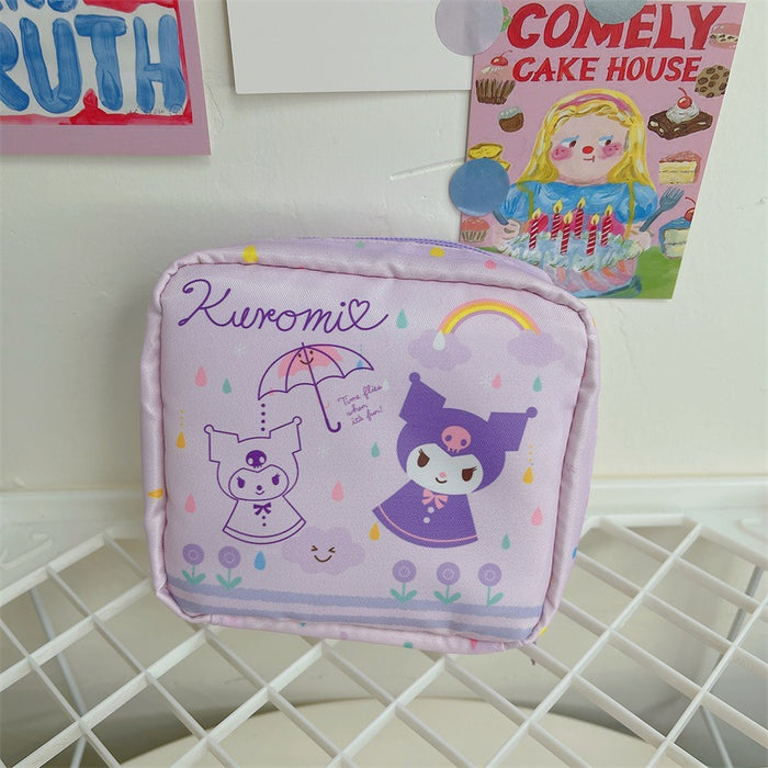 Wholesale Cotton Sanitary Napkin Storage Bag Portable Large Capacity Storage Bag (S) JDC-CS-YC003