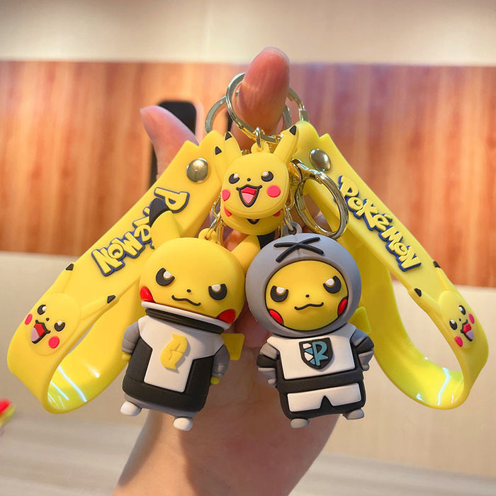 Wholesale PVC Cartoon Cute Doll Keychain JDC-KC-Yid021